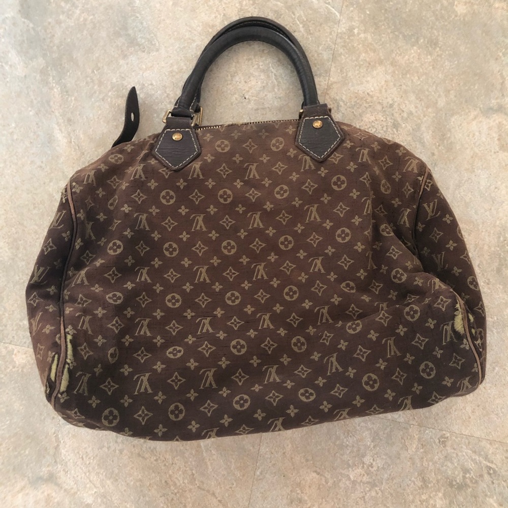 Louis Vuitton Cloth Monogramed Speedy